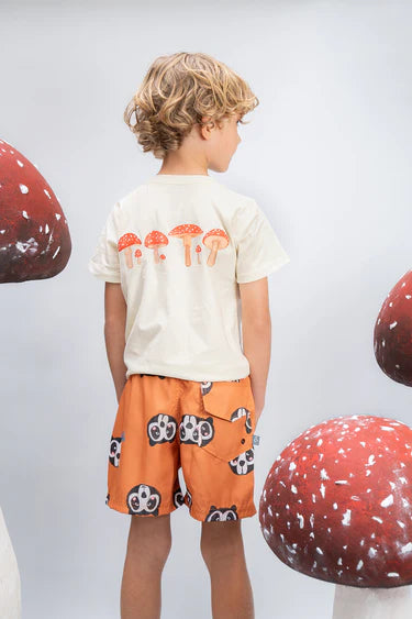 ALBEART OCRE SWIM SHORTS