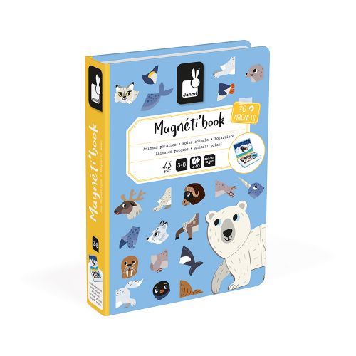 MAGNETIC BOOK POLAR ANIMALS