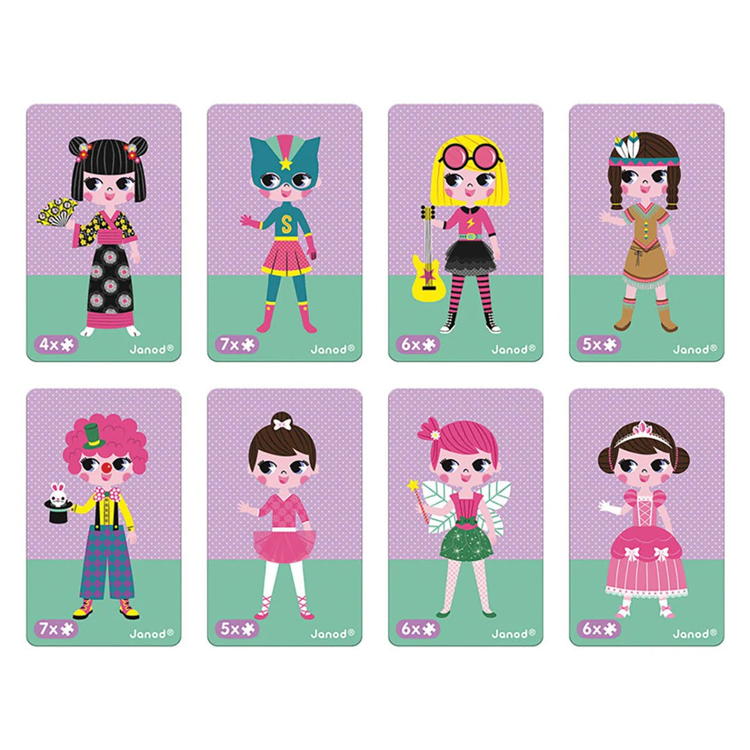 MAGNETIC BOOK GIRL'S COSTUME