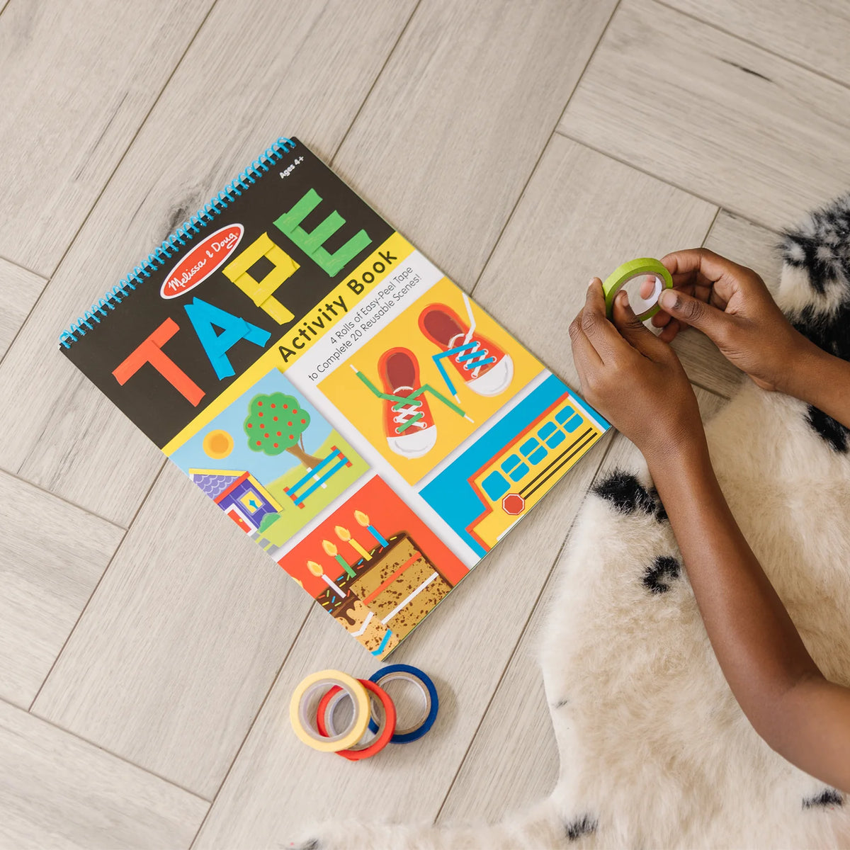 INTERACTIVE BOOK TAPE MELISSA & DOUG