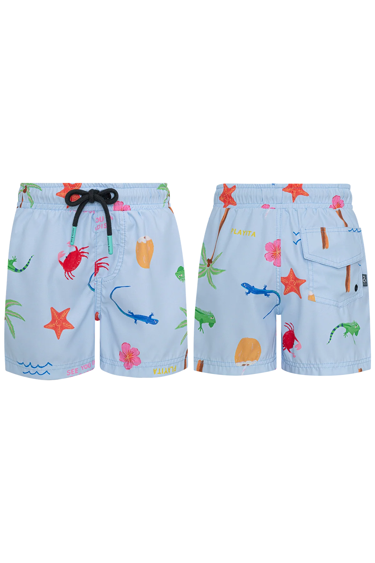 I LOVE SAI AGUA SWIMSHORT