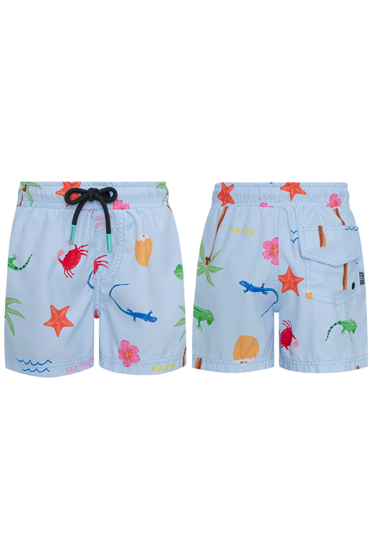 I LOVE SAI AGUA SWIMSHORT