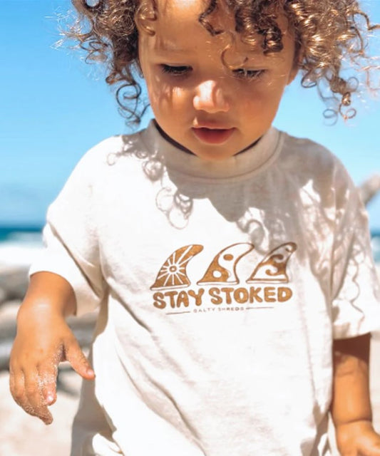 STAY STOKED HEMP TEE GROMS