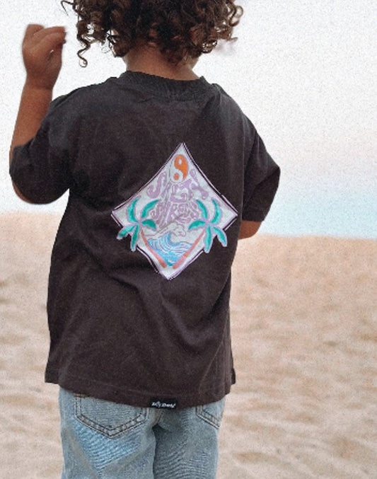 YIN YANG OCEAN LIFE ORGANIC TEE BOYS