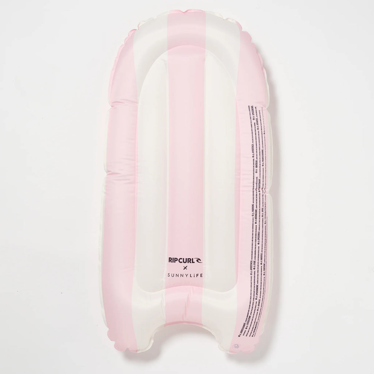 KIDS SURF MAT DOLPHIN SURF PINK STRIPE