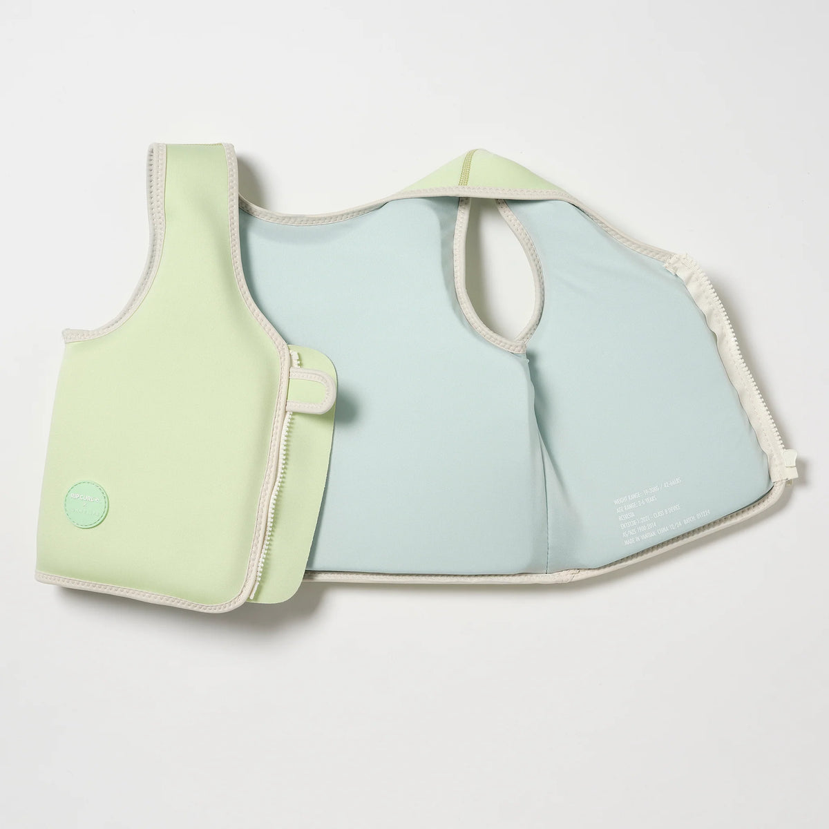 SWIM VEST SHRED TURTLE AQUA