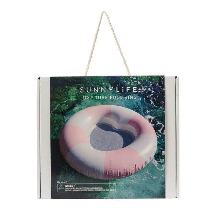 LUXE TUBE POOL RING STOLE MY HEART PINK