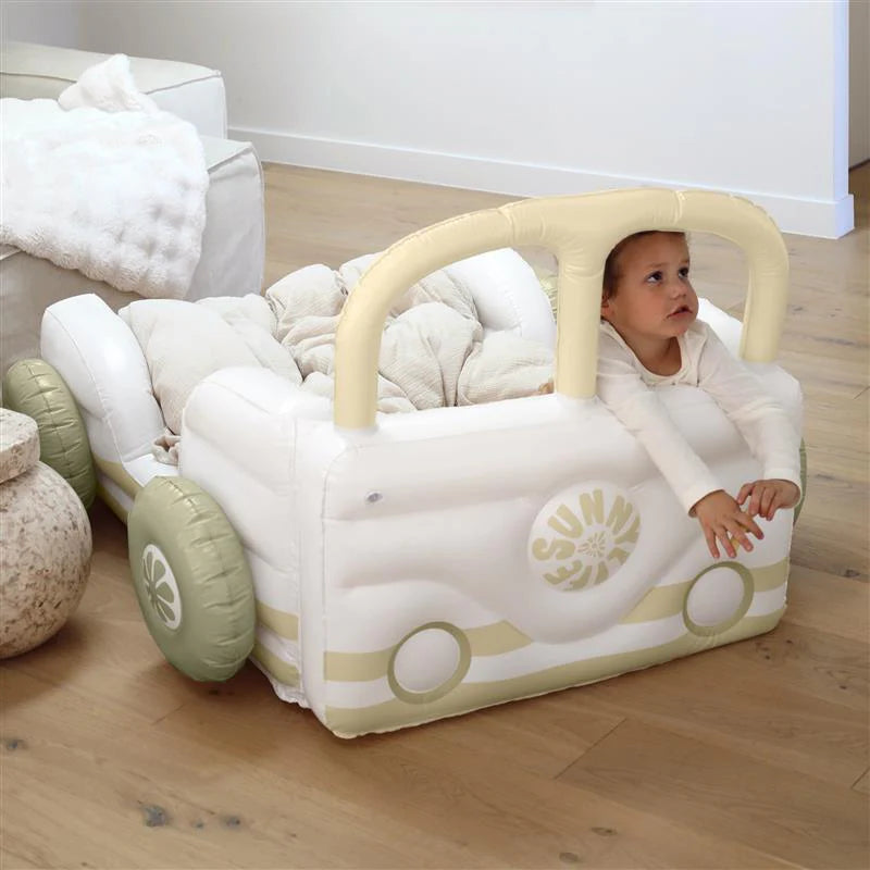 KIDS SLEEPOVER BED SUMMER VAN SAND