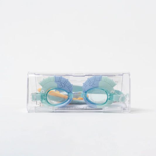 MINI SWIM GOGGLES FINN THE FISH AQUA