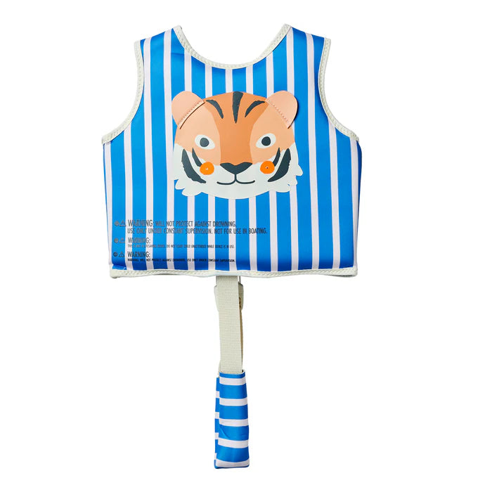 SWIM VEST TINO THE TIGER BLUE