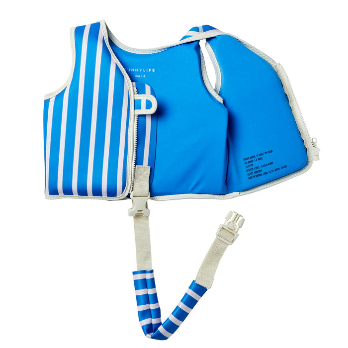SWIM VEST TINO THE TIGER BLUE