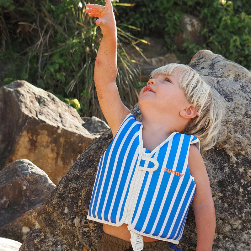 SWIM VEST TINO THE TIGER BLUE