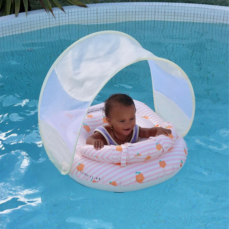 INTERACTIVE BABY FLOAT POPPY THE PEACH PINK
