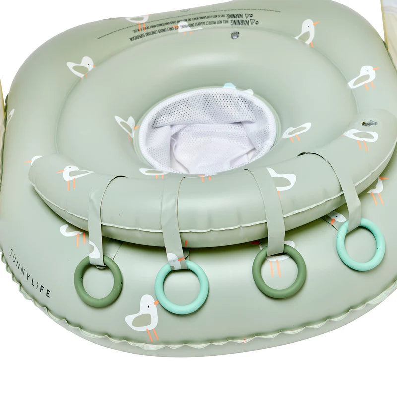 INTERACTIVE BABY FLOAT SAMMY THE SEAGULL GREEN