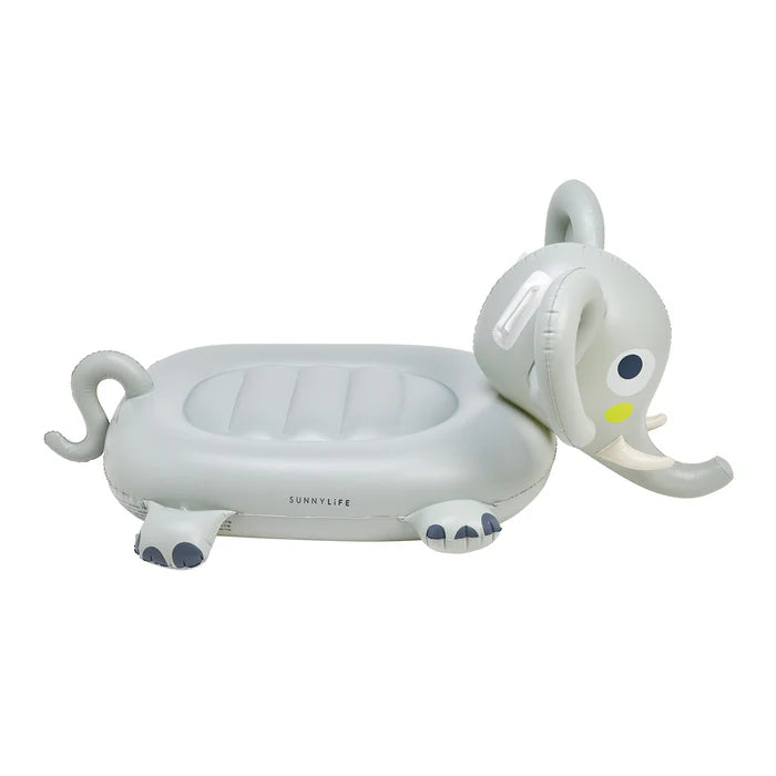 KIDS RIDE ON FLOAT ELI THE ELEPHANT GREY