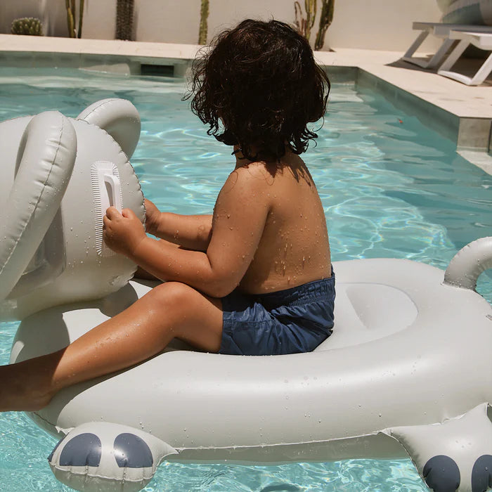 KIDS RIDE ON FLOAT ELI THE ELEPHANT GREY