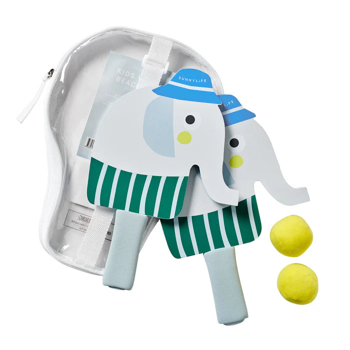 VELCRO BEACH BATS ELI THE ELEPHANT
