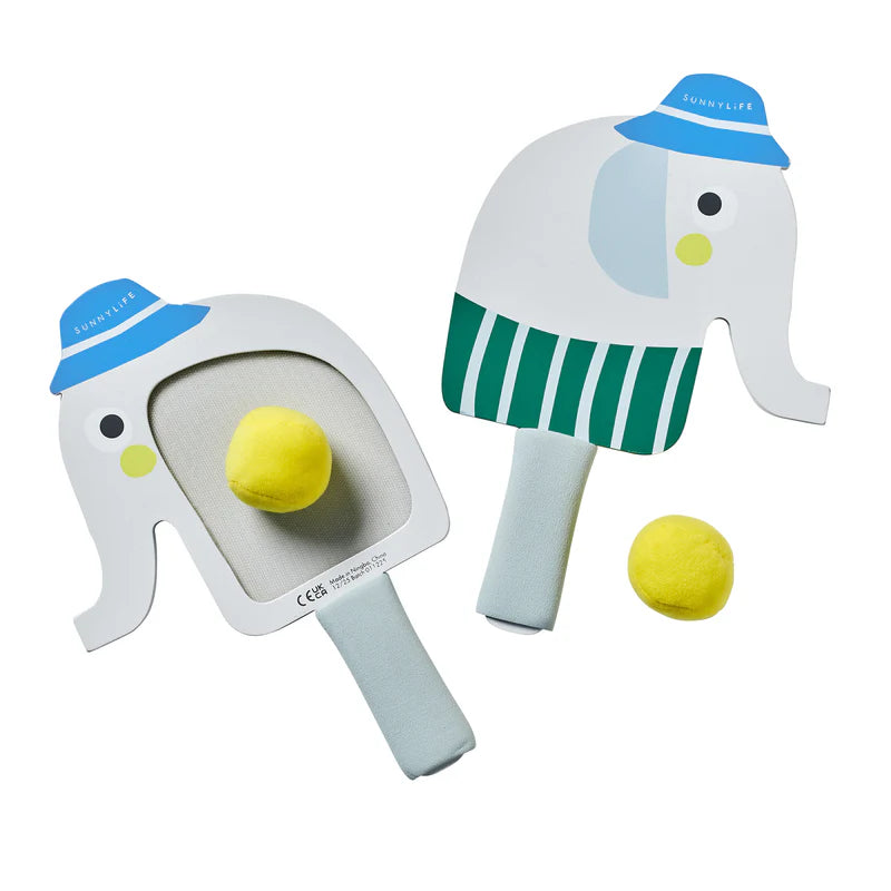 VELCRO BEACH BATS ELI THE ELEPHANT