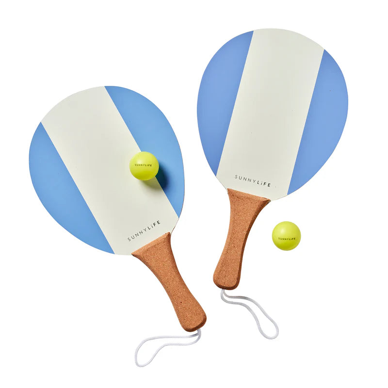VINTAGE BEACH PADDLE SET LA MER MED BLUE