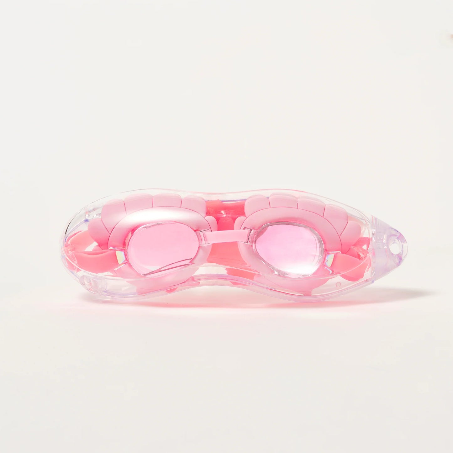 MINI SWIM GOGGLES MELODY THE MERMAID NEON STRAWBERRY