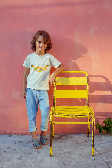 BANANO COLOMBIANO MINI BUTTON SHIRT
