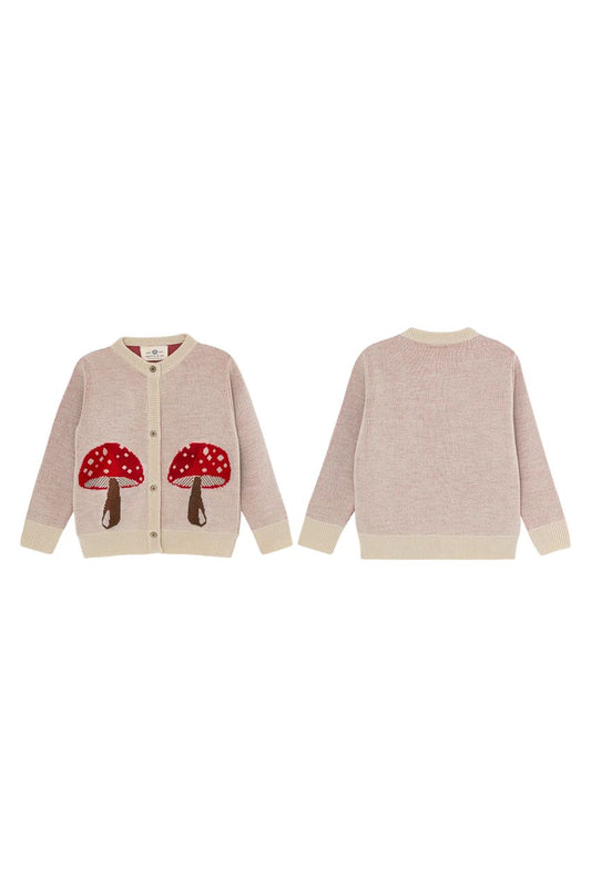 HONGOS CRUDOS CARDIGAN SWEATER