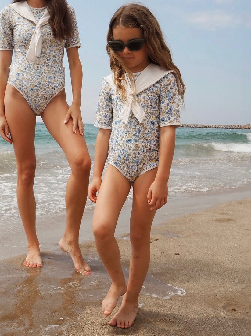 SAILOR MARBELLA FLORAL ONE PIECE