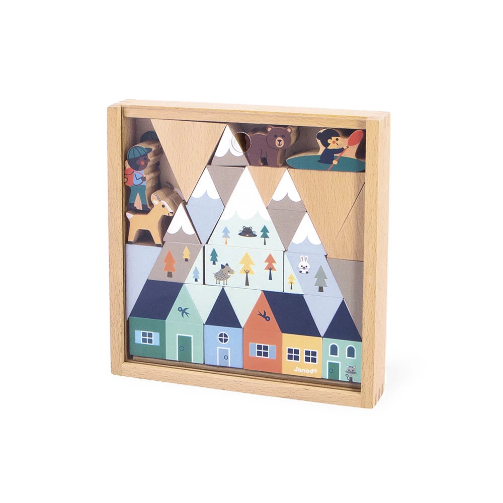 WHITE VALLEY BLOCKS SET