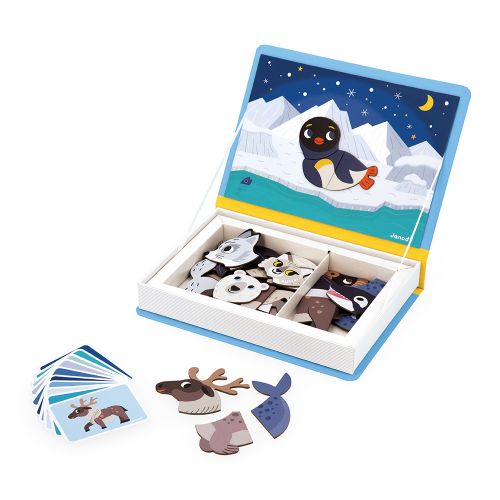 MAGNETIC BOOK POLAR ANIMALS