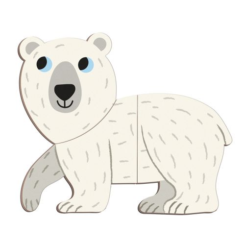 MAGNETIC BOOK POLAR ANIMALS