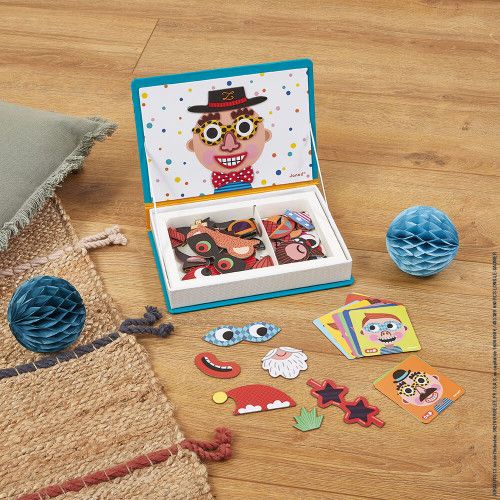 MAGNETIC BOOK BOY'S CRAZY FACES