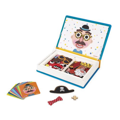 MAGNETIC BOOK BOY'S CRAZY FACES
