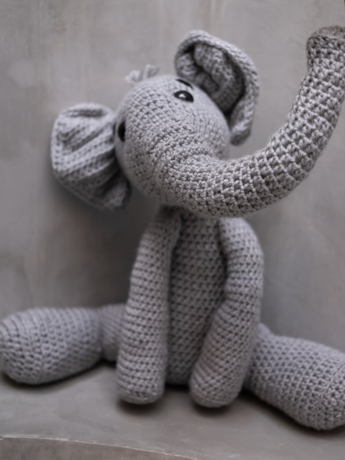 GRAY ELEPHANT PLUSH